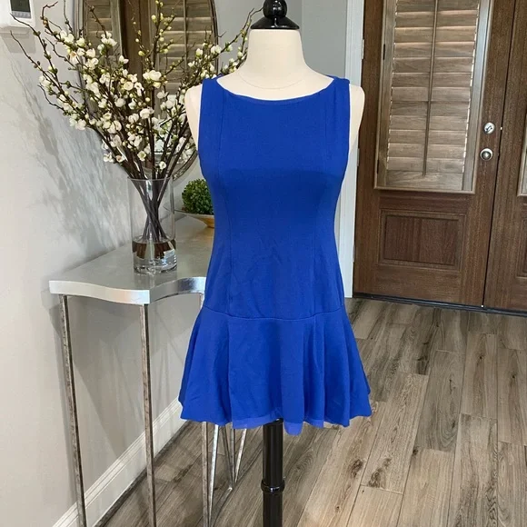 Alice + Olivia | Dresses | Alice Olivia Drop Waist Mini Dress Size 4 |  Poshmark